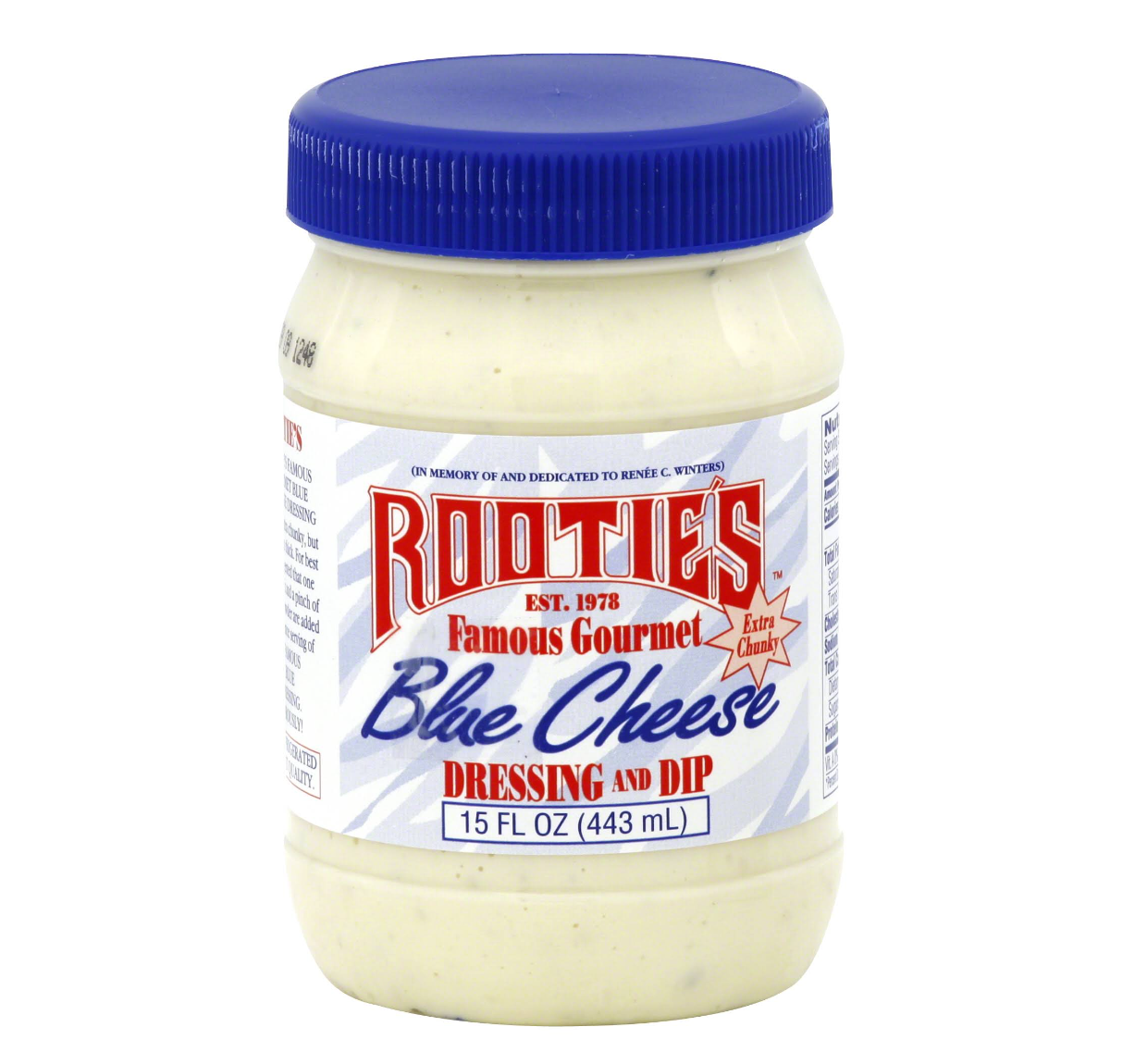 Rootie's Blue Cheese and Dip (Case) - Limit: 2 per order max Rooties Rootie's Blue Cheese and Dip (Case) - Limit: 2 per order max Rooties