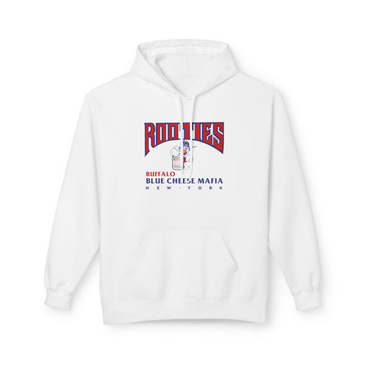 Buffalo Blue Cheese Mafia Hoodie - Unisex Midweight Fleece, Perfect for Game Day, Tailgating, Sports Fans, Unique Gift