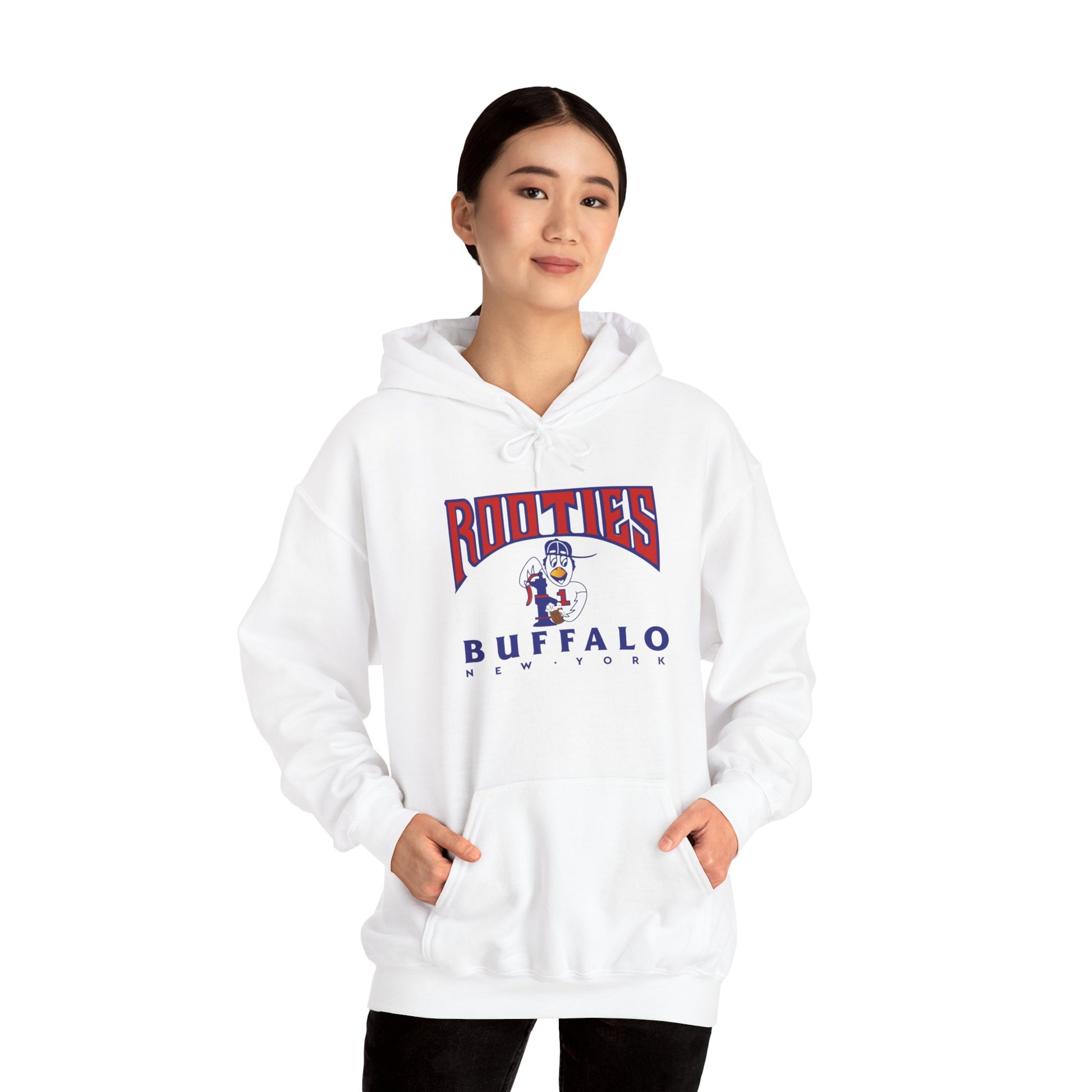 Rootie's Pump Room Logo Unisex Heavy Blend™ Hooded Sweatshirt