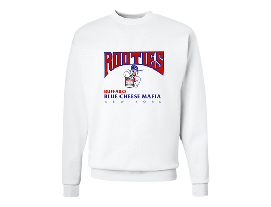 Rooties Blue Cheese Mafia Grey Crew Sweatshirt