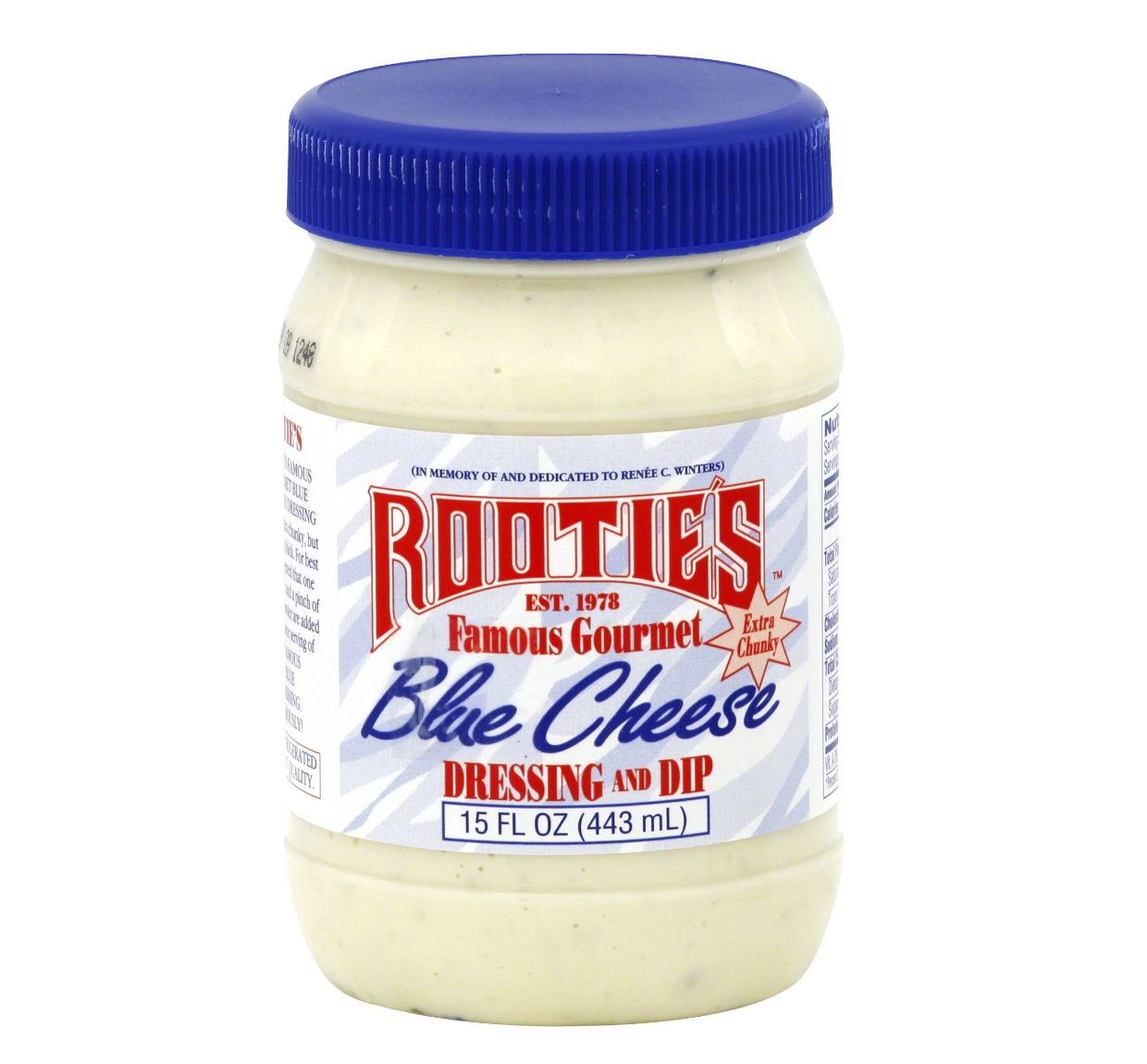 Rootie's Blue Cheese and Dip (Case) - Limit: 2 per order max